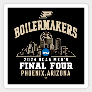 Purdue Boilermakers Final Four 2024 basketball city Sticker